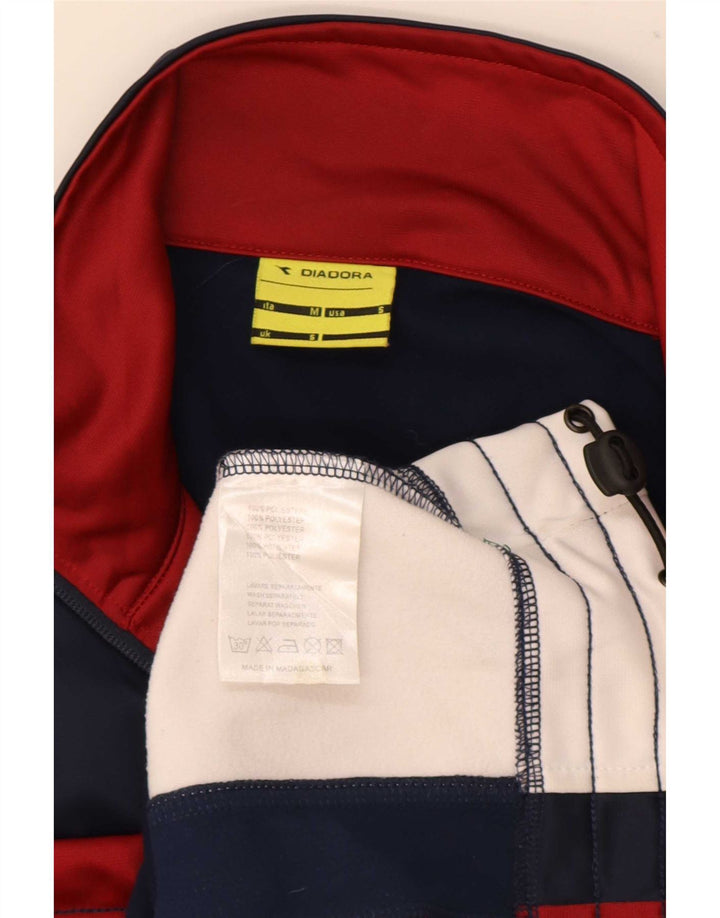 Diadora Veste de survêtement pour homme Small Multicolore Colourblock Polyester