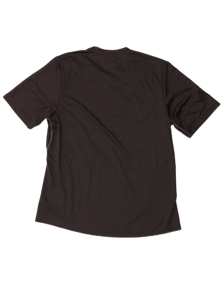 ADIDAS Hommes Climalite T-Shirt Haut Grand Noir Polyester