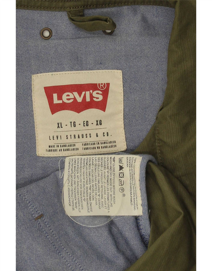 Levi's Veste Utility Homme UK 42 XL Kaki Coton