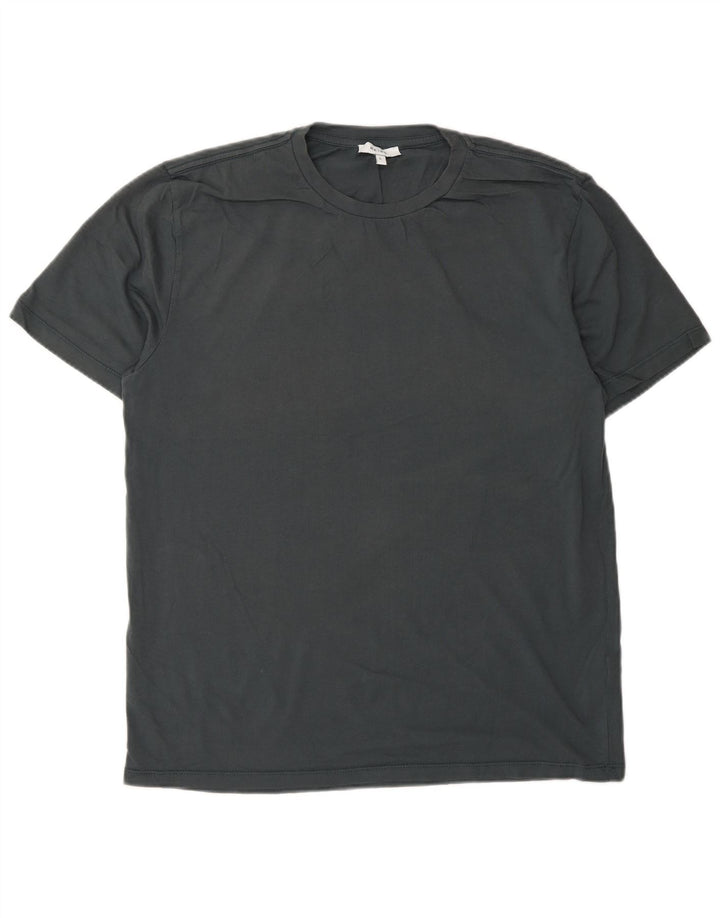 Reiss T-Shirt Homme Haut Large Bleu Coton