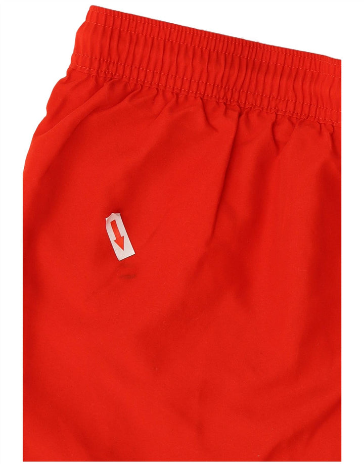 Calvin Klein Short de bain graphique pour homme, petit, rouge, polyester
