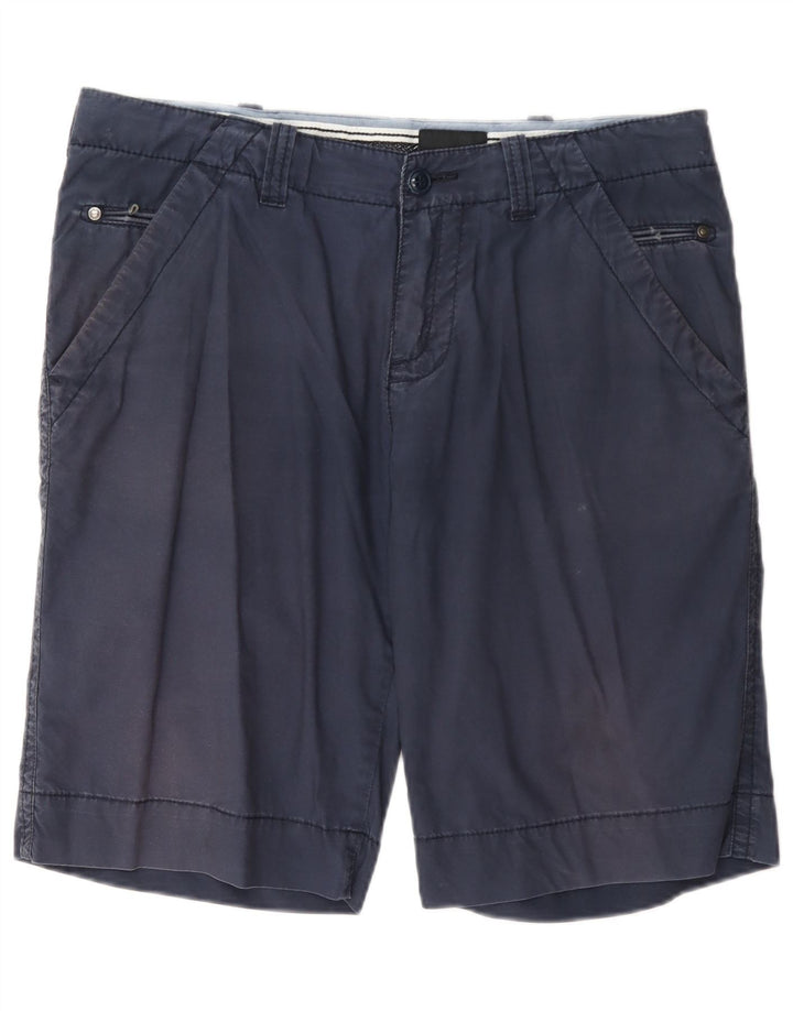 Calvin Klein Short Chino Homme W32 Bleu Marine Moyen Coton