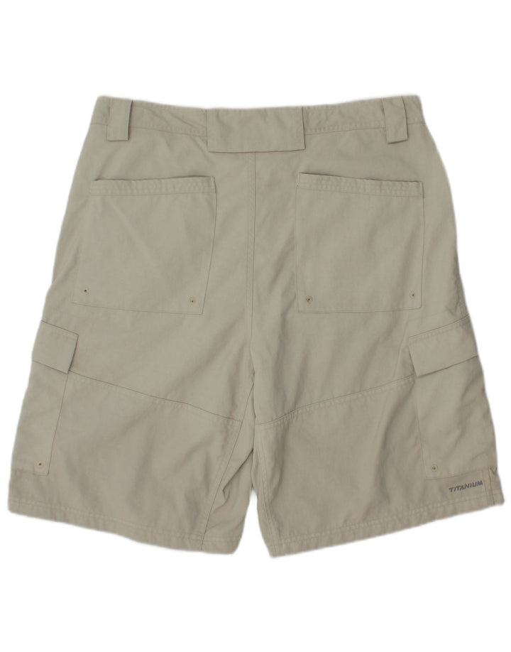 Columbia Short Cargo W34 Homme Large Gris Nylon
