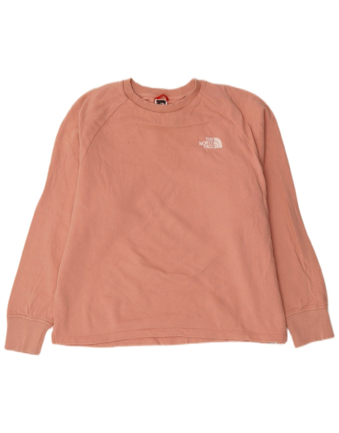 THE NORTH FACE Sweat-shirt surdimensionné pour femme UK 16 Grand coton rose