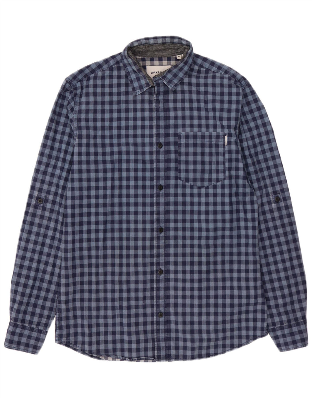 Jack & Jones Chemise coupe slim pour homme Vichy bleu moyen