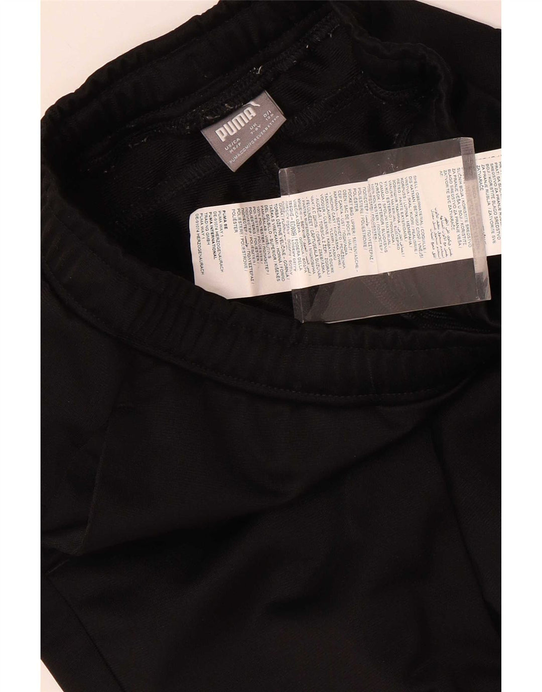 Puma Pantalon de survêtement garçon 7-8 ans Noir Polyester