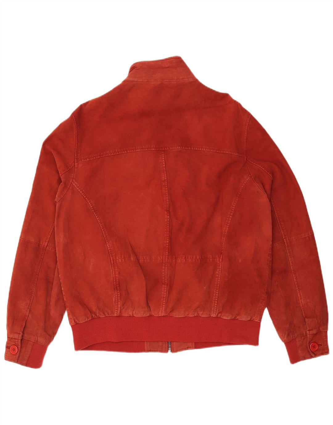 OTTO KERN Blouson Bomber en Daim Homme IT 56 3XL Cuir Rouge