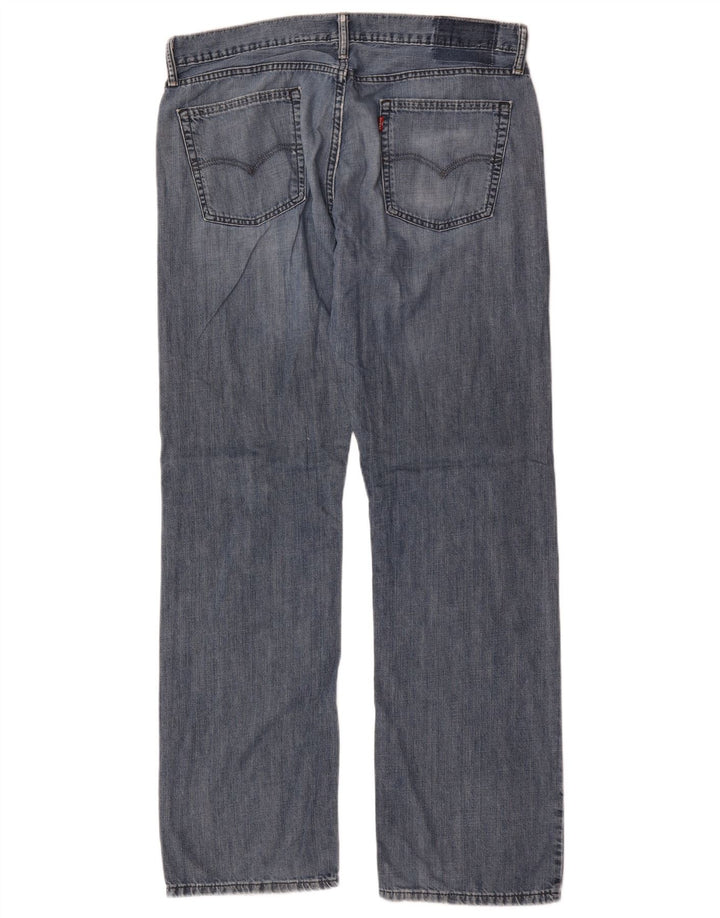 Levi's Jean Droit Femme W36 L34 Bleu Coton