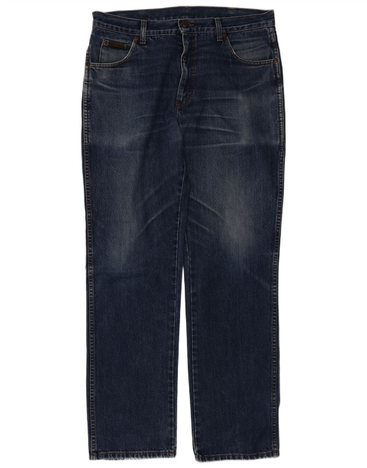 Wrangler Jean Droit Texas Homme W36 L32 Bleu Coton
