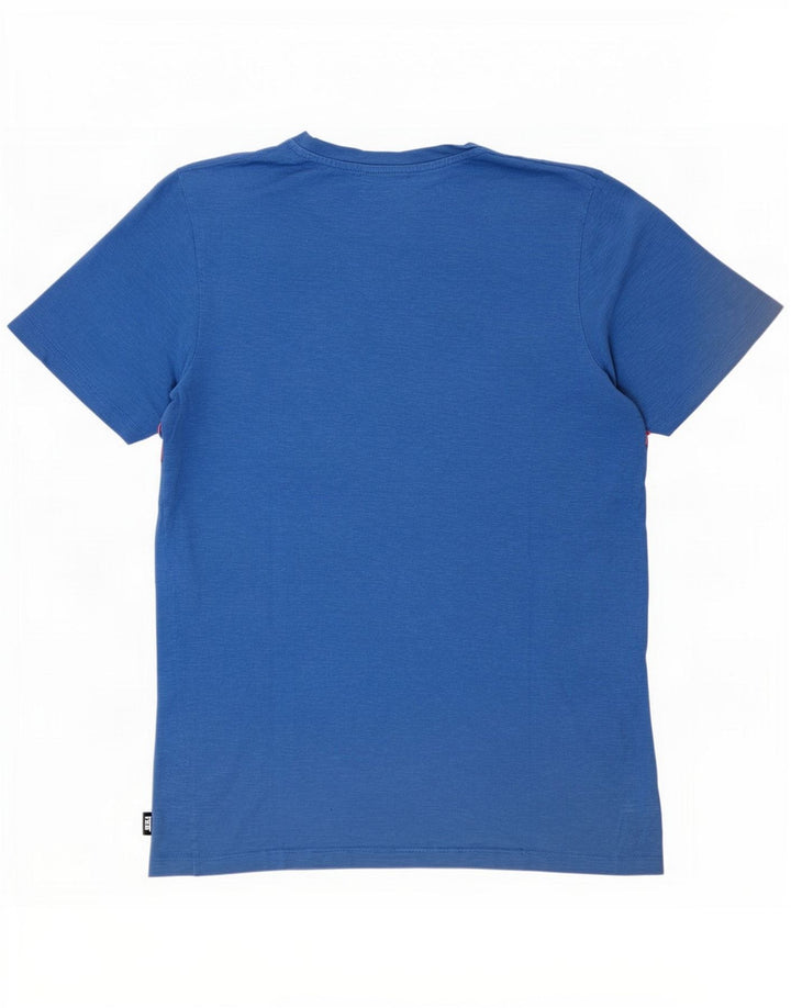 T-shirt Jack & Jones pour homme en coton bleu moyen