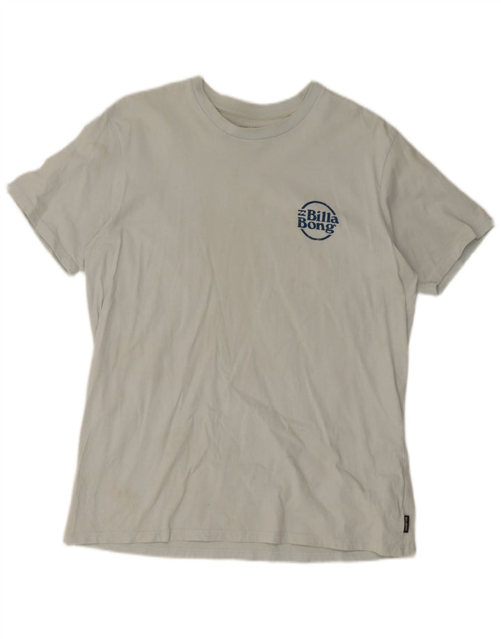 Billabong T-Shirt Homme Top Large Bleu Coton