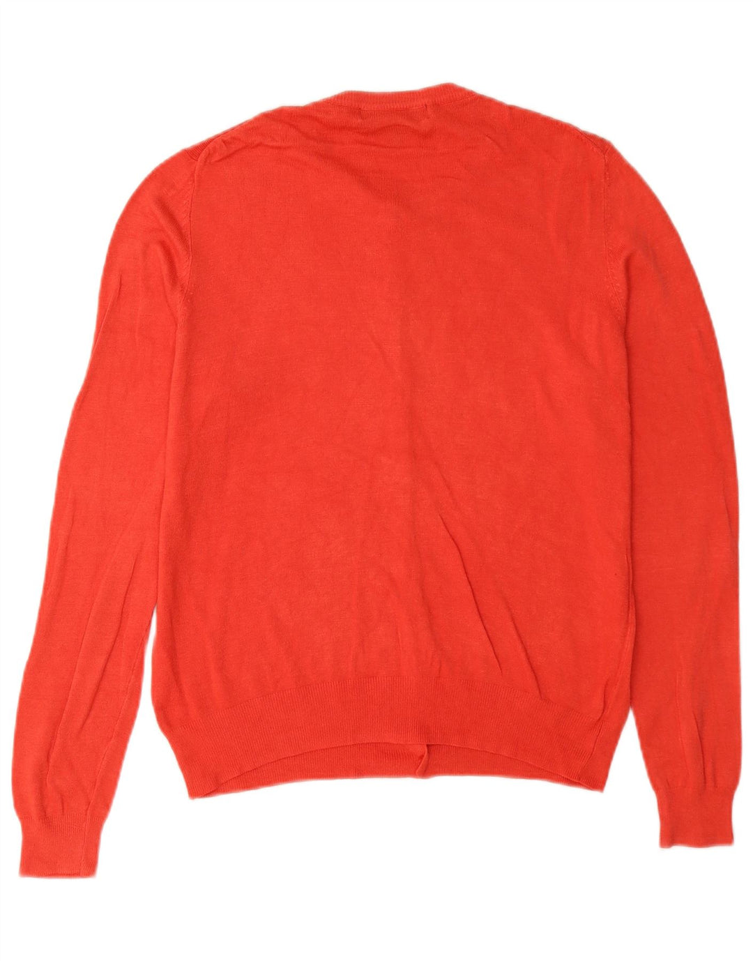 Marks & Spencer Pull Cardigan Coupe Régulière pour Femme UK 12 Coton Rouge Moyen