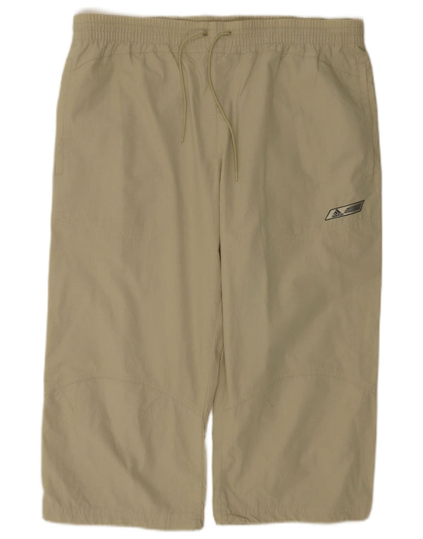 Adidas Pantalon de Survêtement Capri Homme Kaki Moyen Polyester
