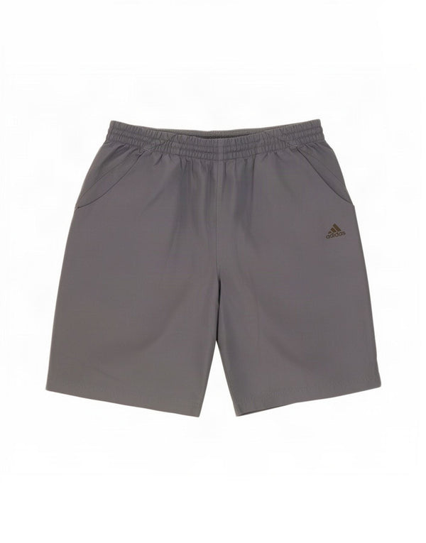 Adidas Short de sport Clima 365 pour homme, grand gris, polyester