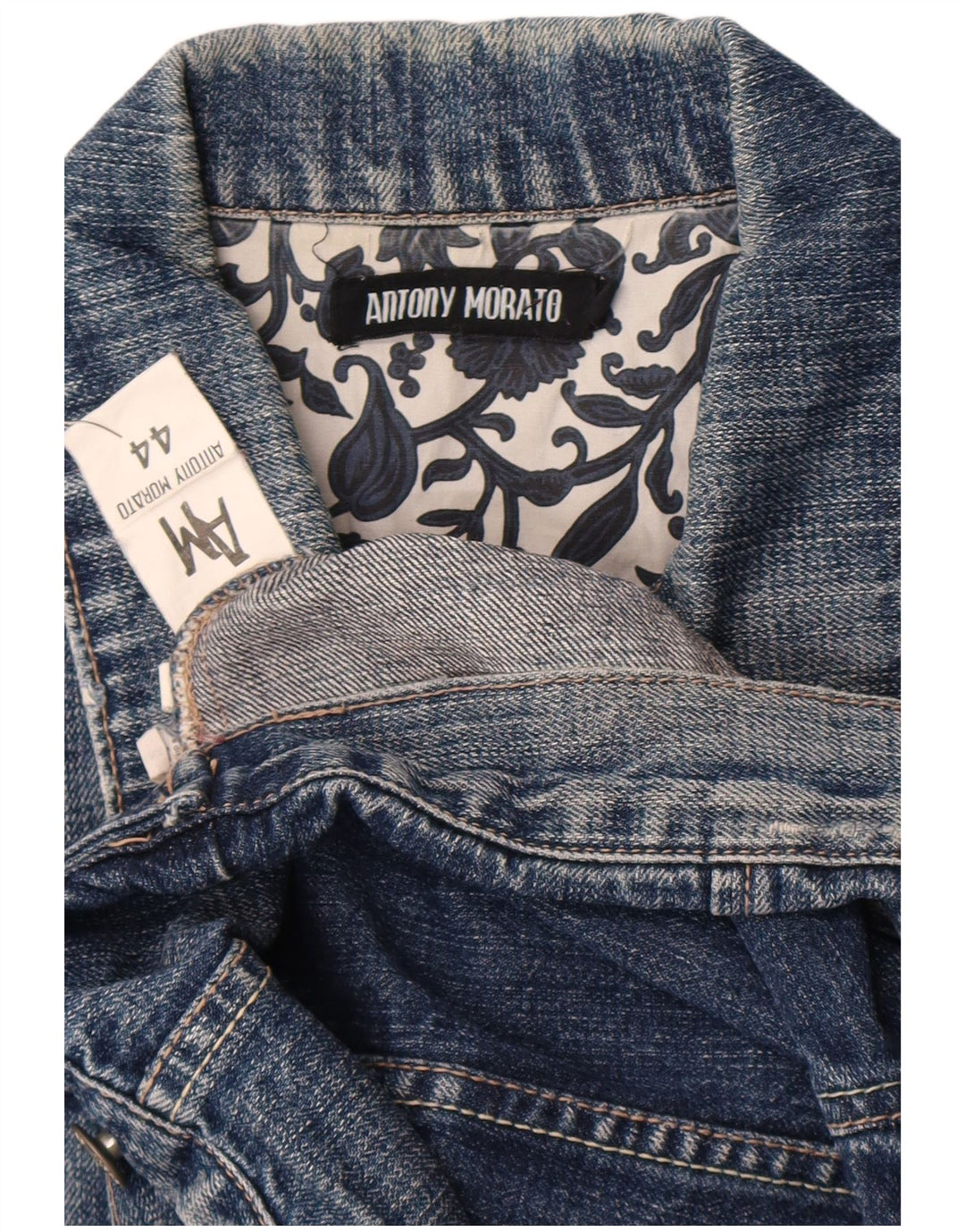 Antony Morato Veste en Jean Femme IT 44 Bleu Moyen