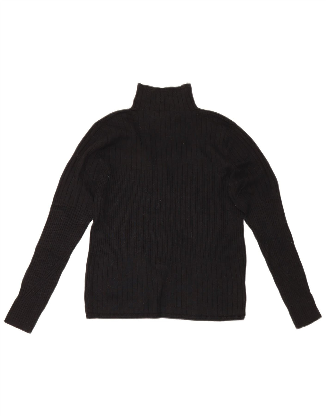 Marks & Spencer Haut court à manches longues pour femme UK 14 Noir moyen