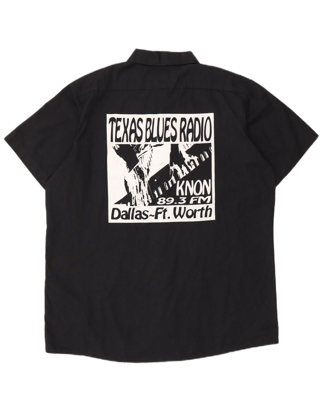 Dickies Chemise graphique à manches courtes pour homme Large Noir Polyester