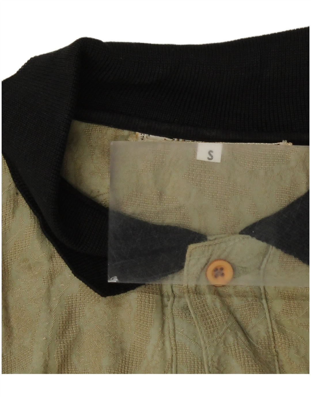 Silenzio Polo Homme Petit Kaki Paisley
