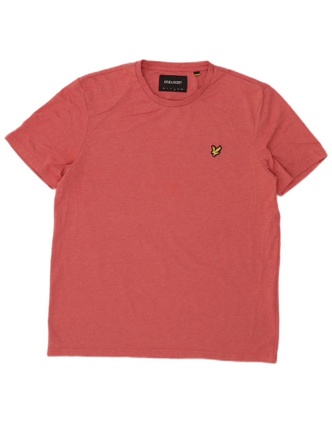 LYLE & SCOTT T-Shirt Homme Haut Large Rouge Polyester