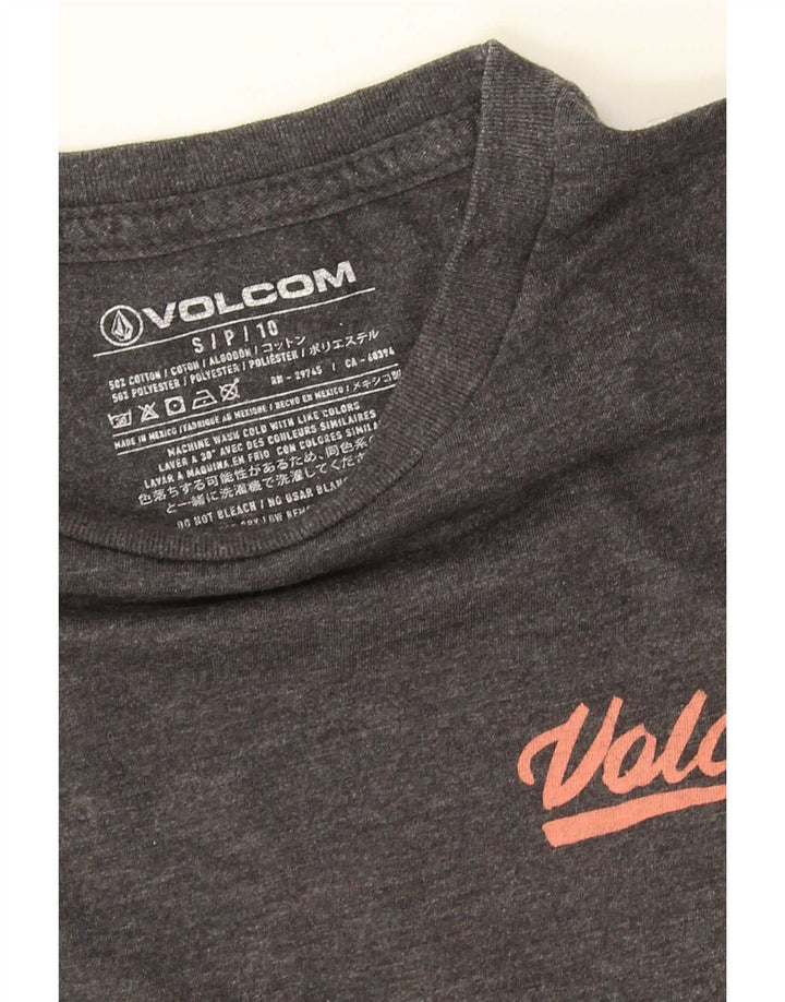 Volcom T-Shirt Graphique Homme Petit Gris Coton