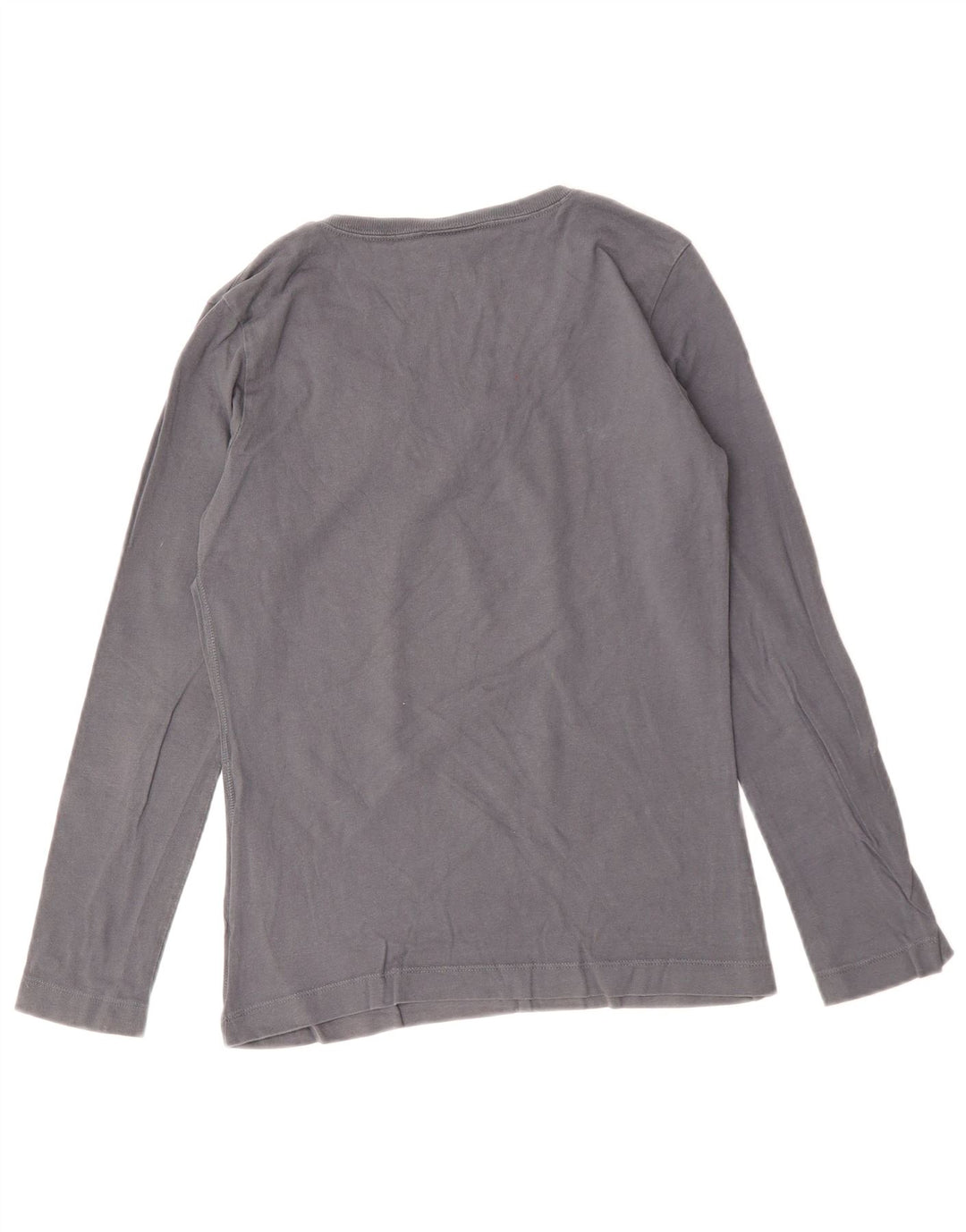 CHAMPION Femme Heritage Classics Top Manches Longues UK 10 Petit Gris Coton