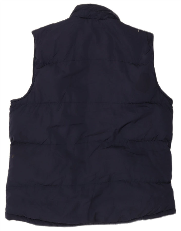 Crew Clothing Gilet rembourré pour homme UK 38 Bleu marine moyen Polyester