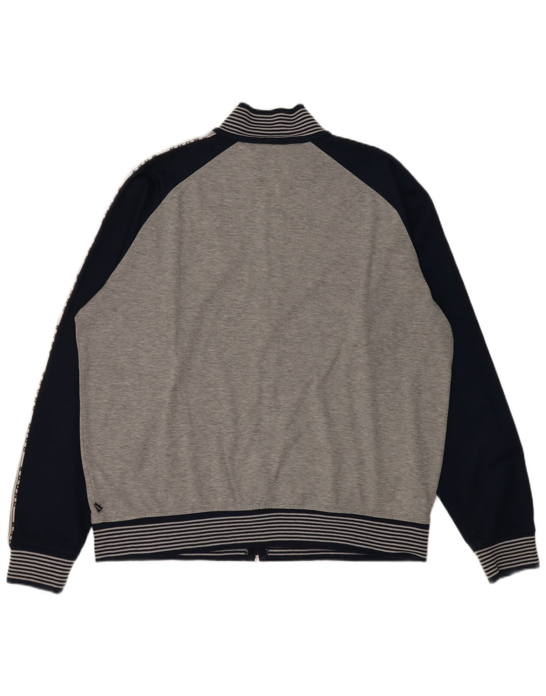 Asics Veste de Survêtement Graphique Homme Large Gris Colorblock
