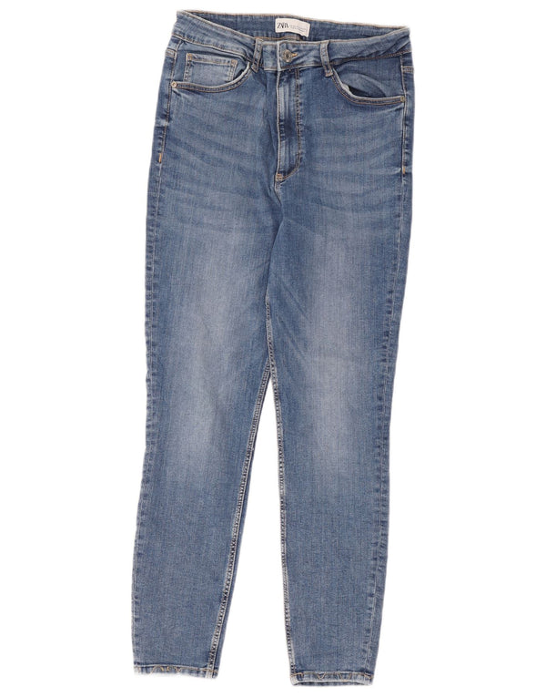 Zara Womens Skinny Jeans EU 44 XL W34 L26 Blue Cotton