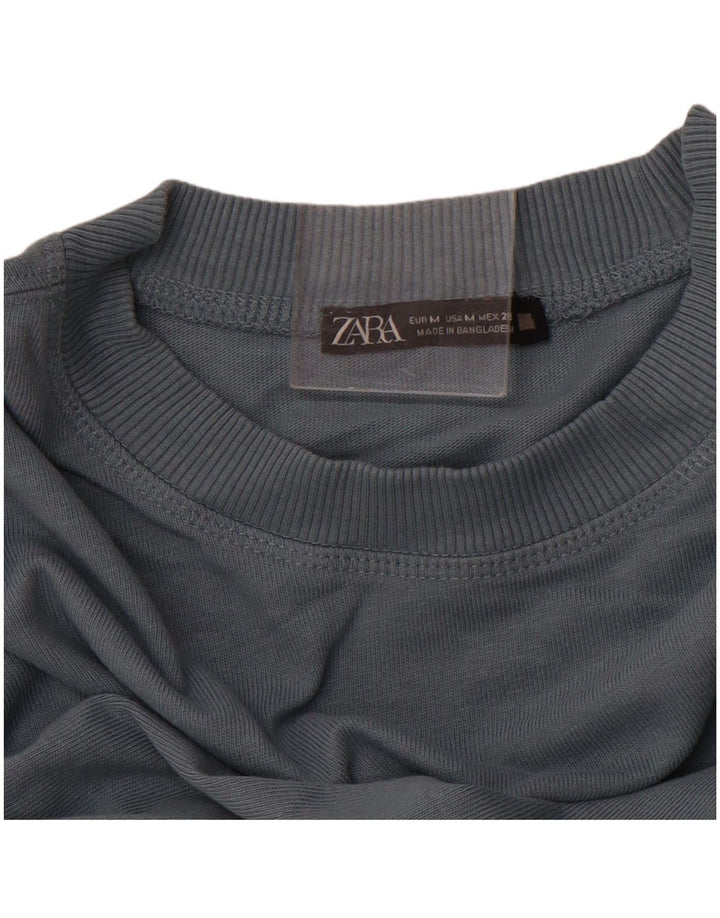 ZARA Sweat-shirt pour femme UK 44 Gris moyen