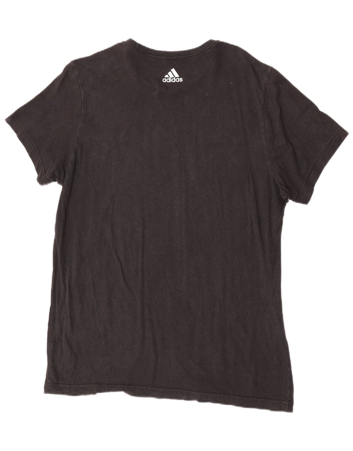 Adidas T-shirt graphique pour hommes, grand, noir