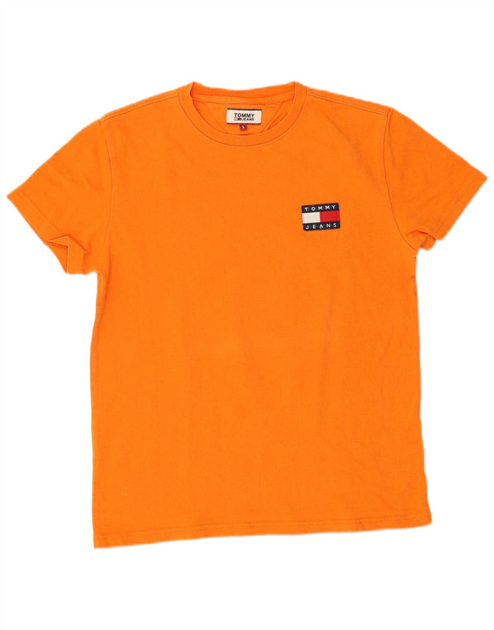 Tommy Hilfiger T-Shirt Homme Petit Orange Coton