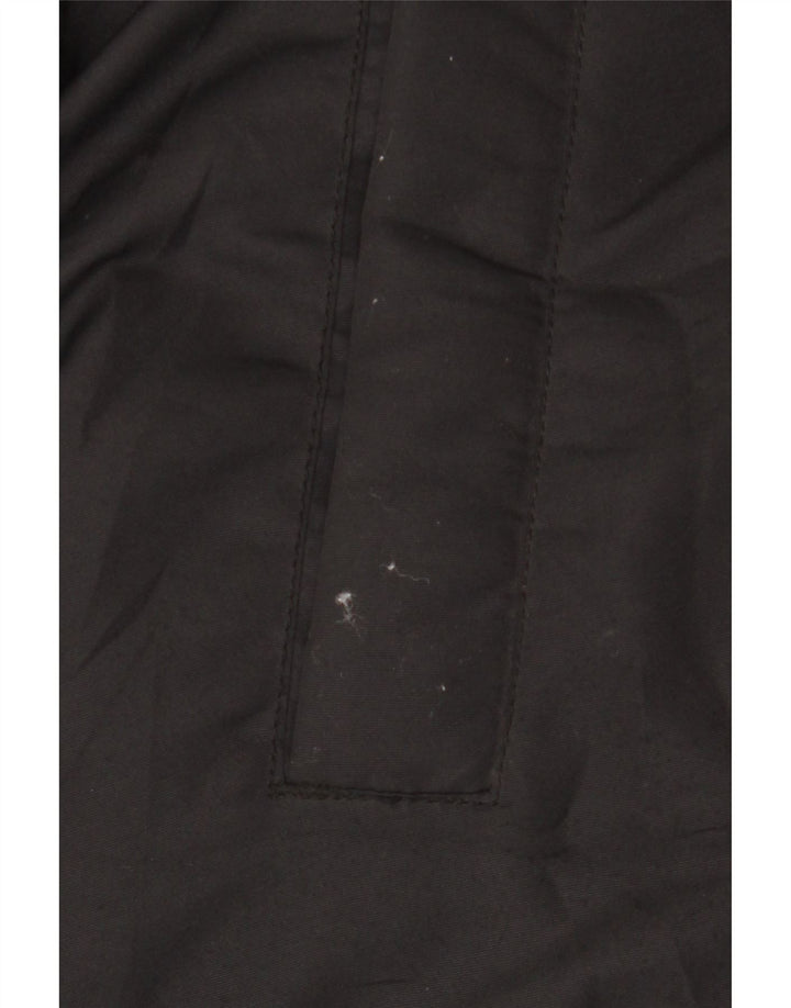 Gap Veste matelassée à capuche pour hommes UK 40 Large Noir Polyester