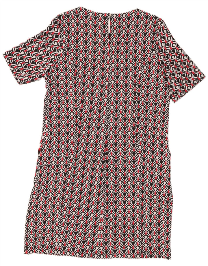 Wallis Robe droite pour femme UK 14 Grand polyester géométrique multicolore