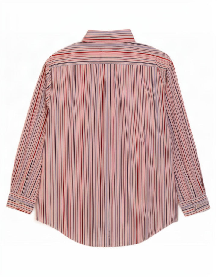 Tommy Hilfiger Chemise Homme Medium Multicolore Rayé Coton Années 80