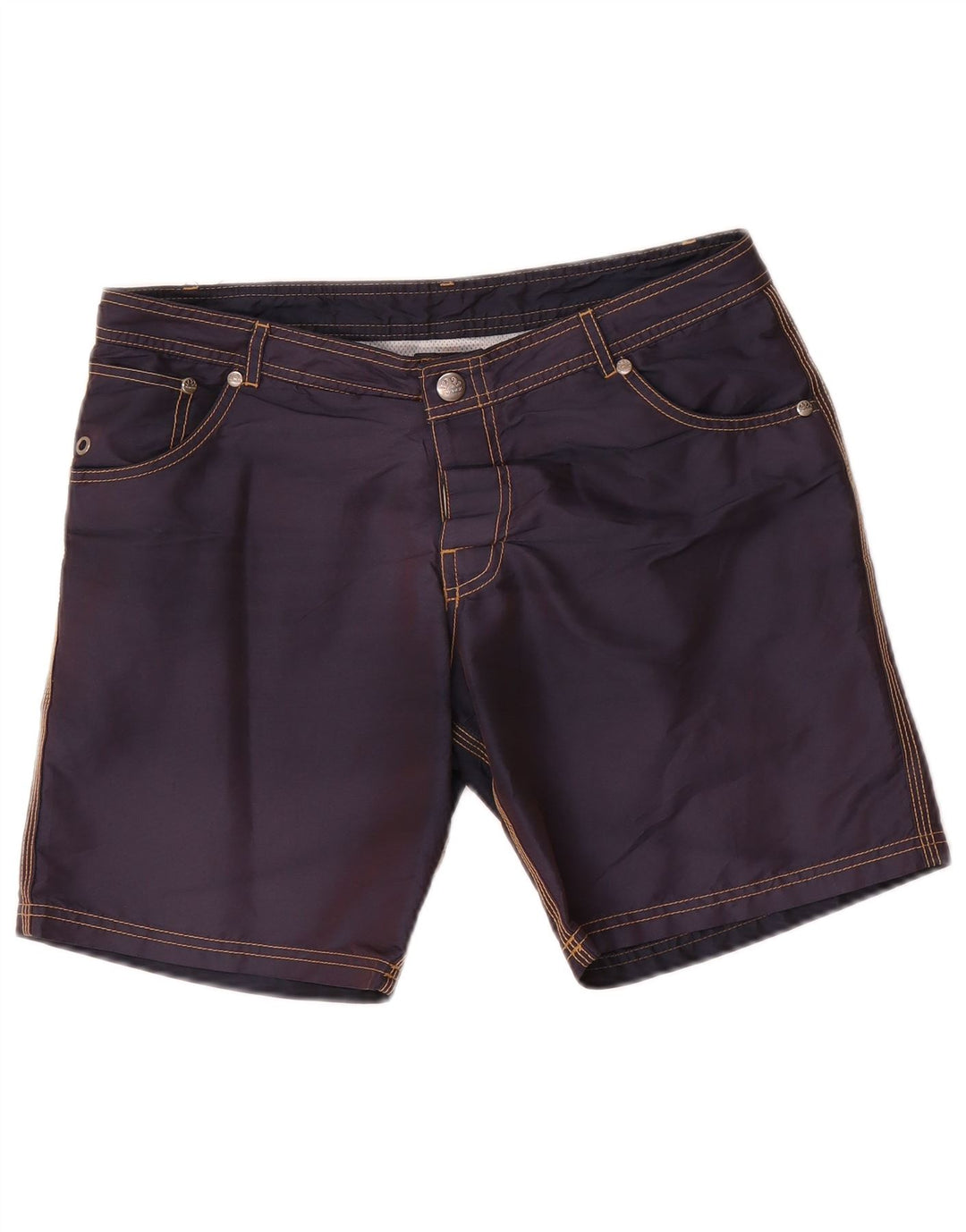 Short de bain homme Sundek polyester bleu marine moyen