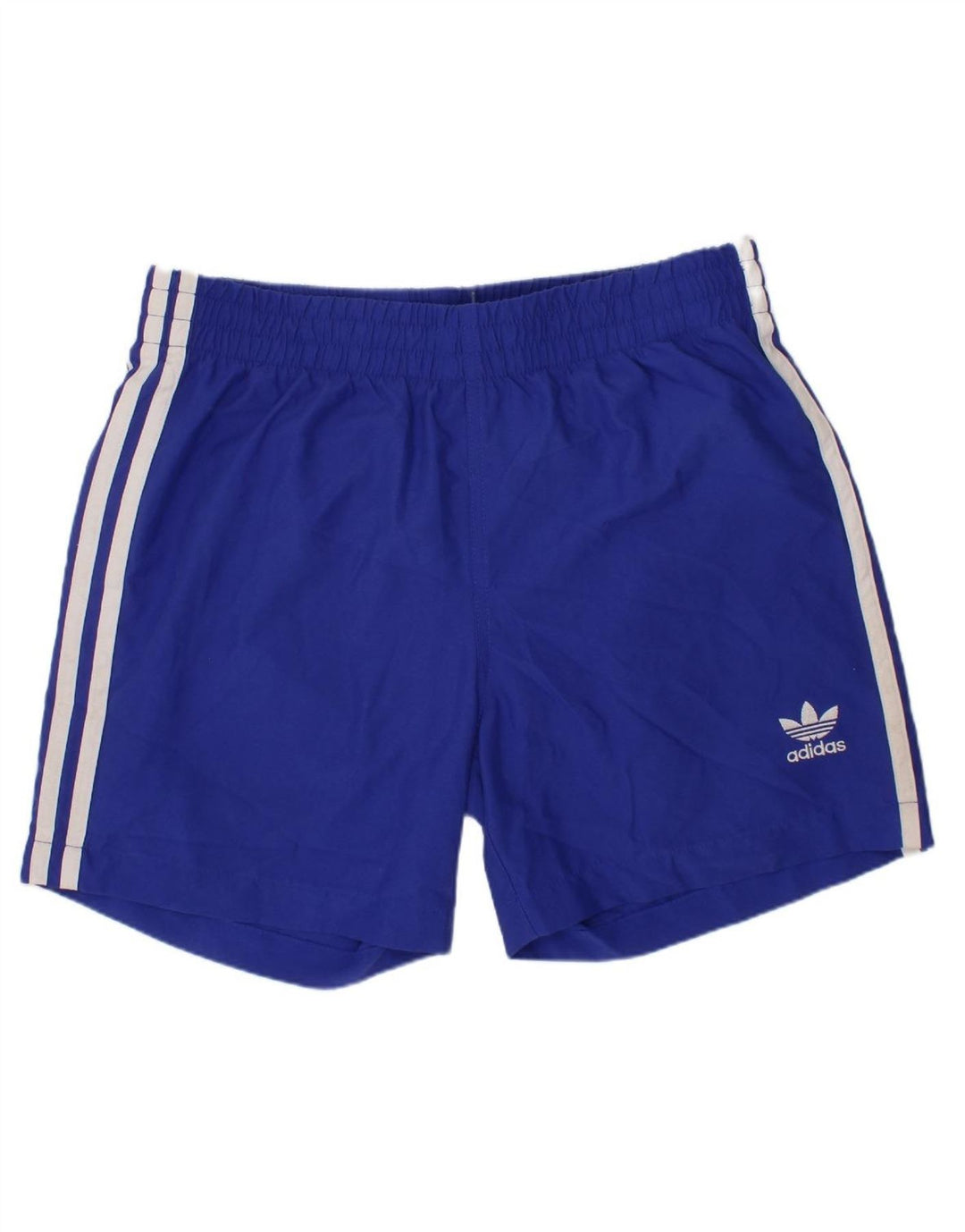 ADIDAS Boys Sport Shorts 15-16 Years  Blue Polyester