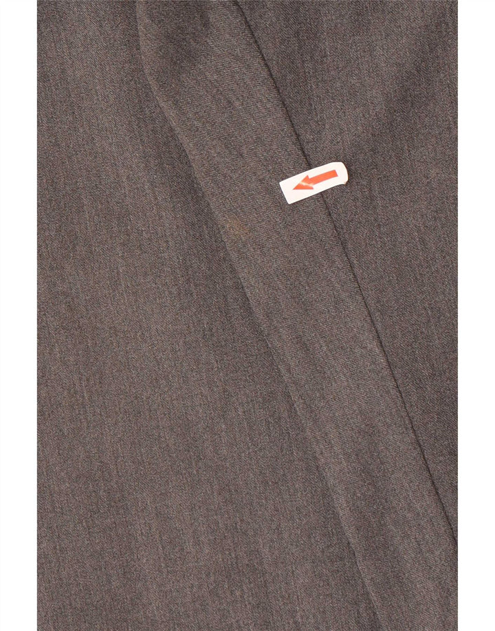 Trussardi Pantalon décontracté droit W35 L32 Gris Polyester