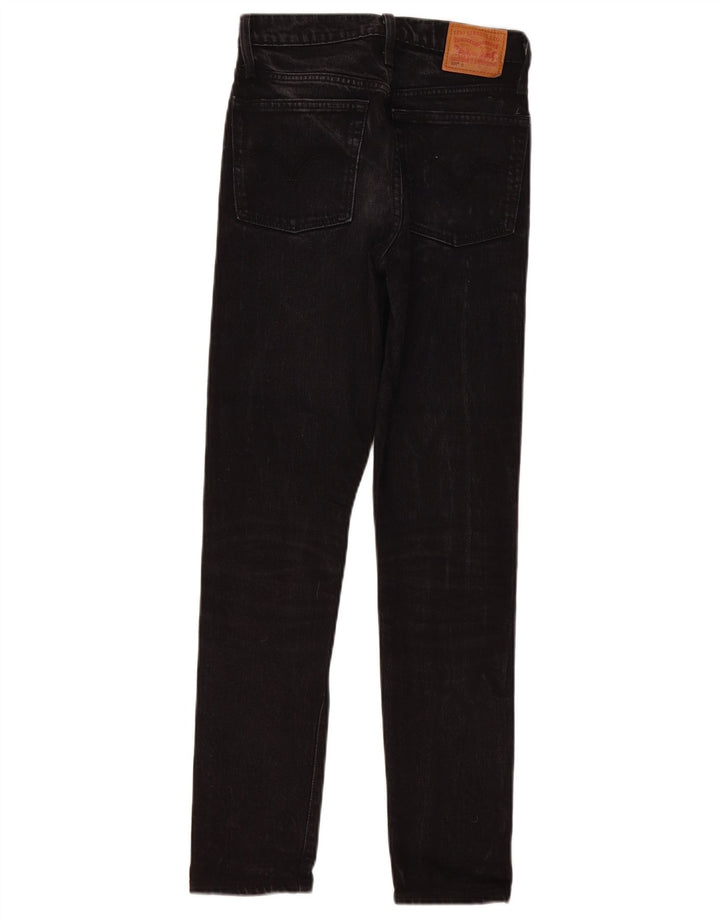 Levi's Jean Droit 501 Femme W24 L30 Noir Coton