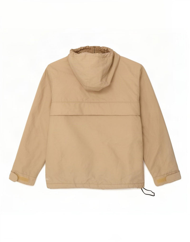 Ellesse Veste Anorak surdimensionnée à capuche pour femme UK 10 Small Beige Polyester
