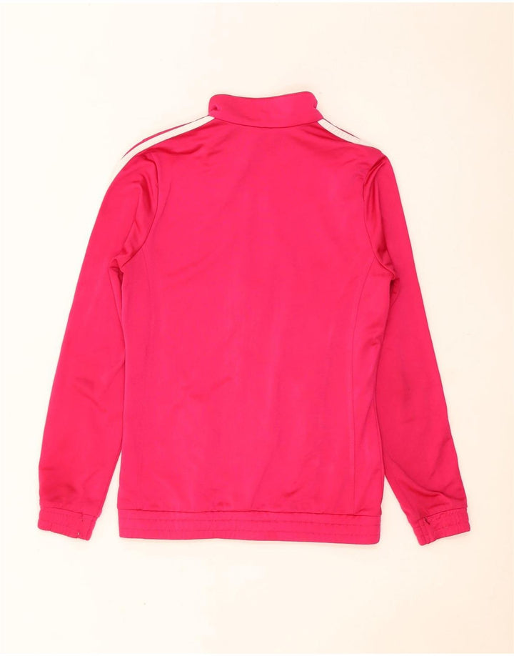 Veste de survêtement Adidas Fille 14-15 ans Rose Polyester