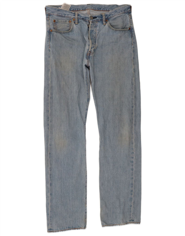 Levi's Jean Droit 501 Homme Bleu W34 L34 Coton