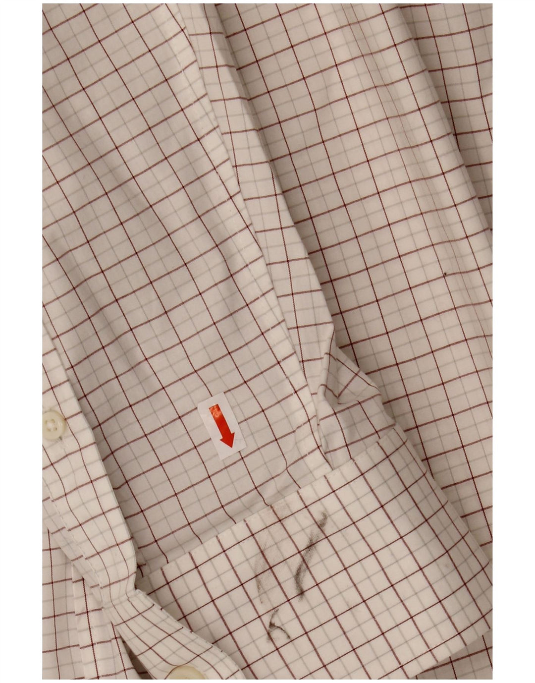 J. CREW Chemise Slim Homme Taille 17 1/2 XL Coton à Carreaux Blanc