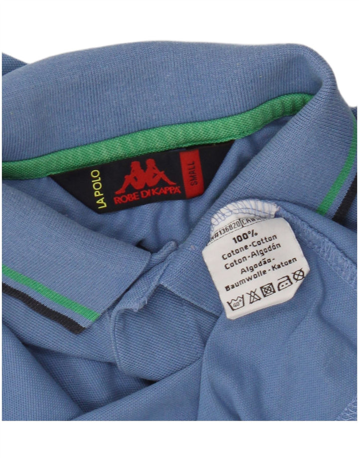 Kappa Polo Homme Petit Bleu Coton