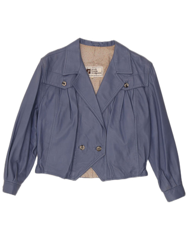 Lavorazione Artigianale Veste Blazer Double Boutonnage Femme IT 44 Medium B
