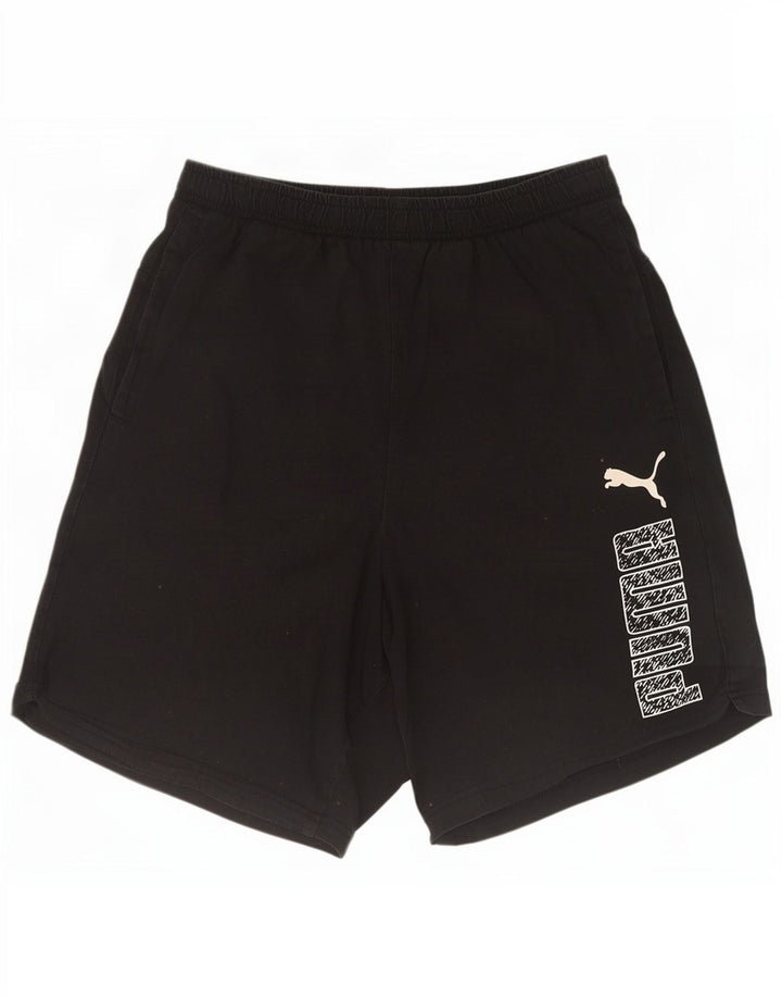 Puma Short Graphic Sport Homme Noir Moyen Coton
