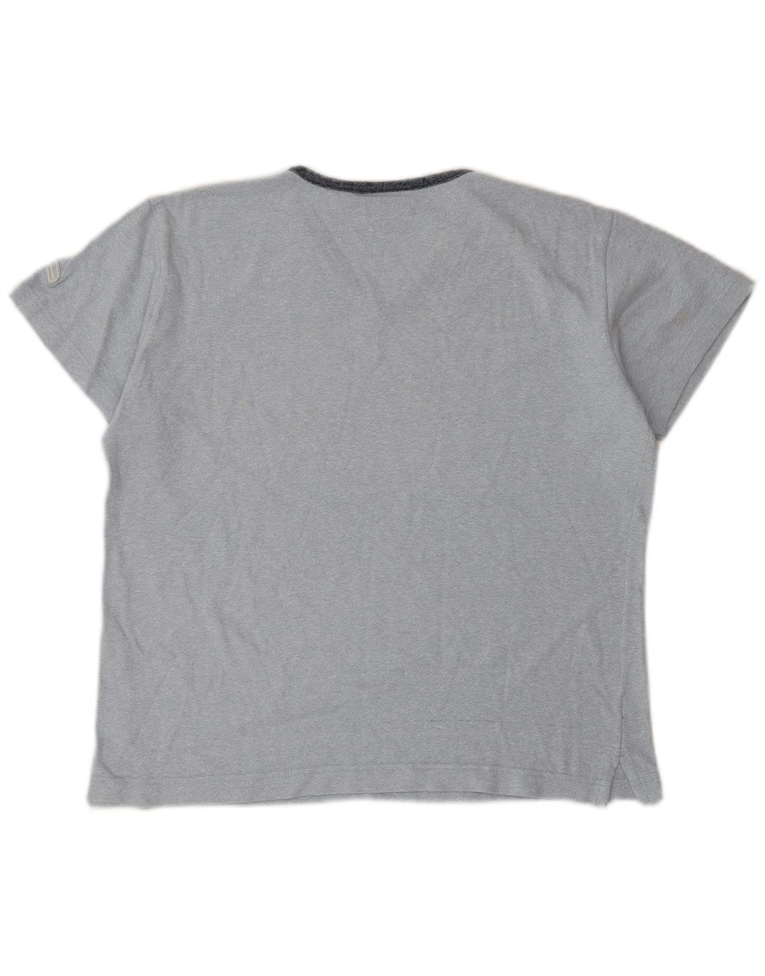 Champion T-Shirt Femme Top UK 14 Bleu Moyen Coton