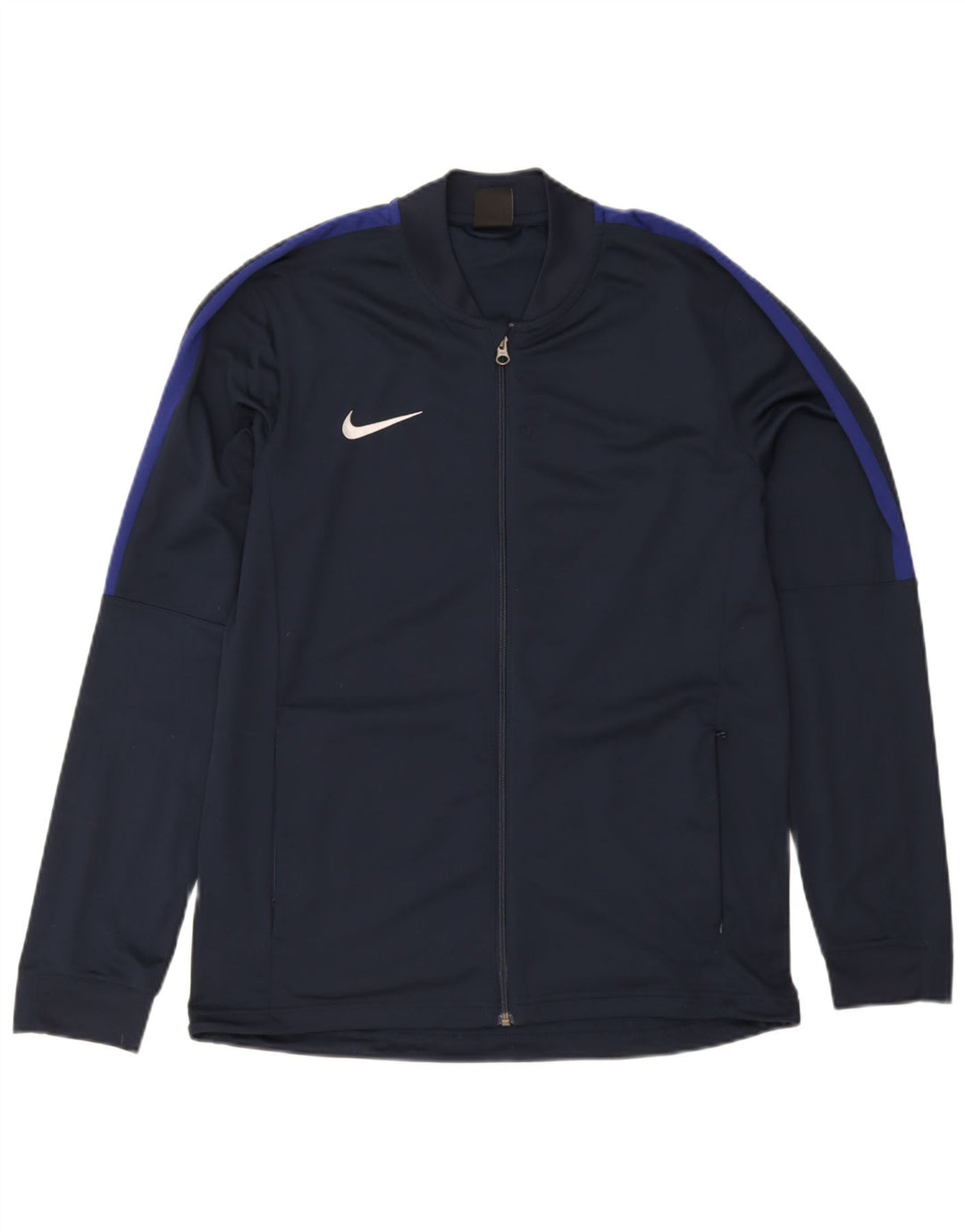 Nike Veste de survêtement Dri Fit pour homme Taille L en polyester bleu marine