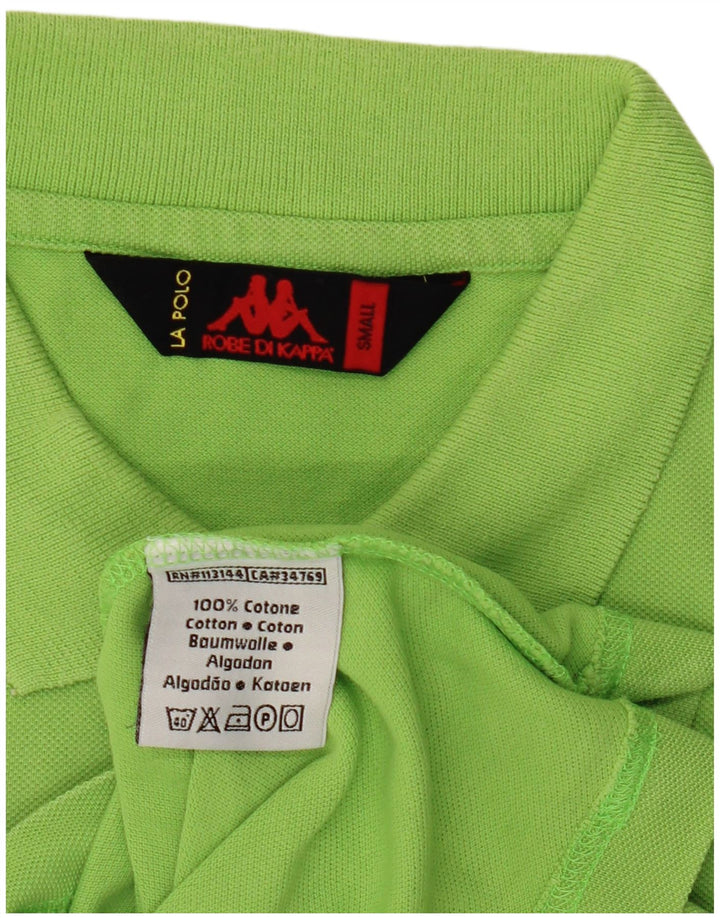 Kappa Polo Homme Petit Vert Coton