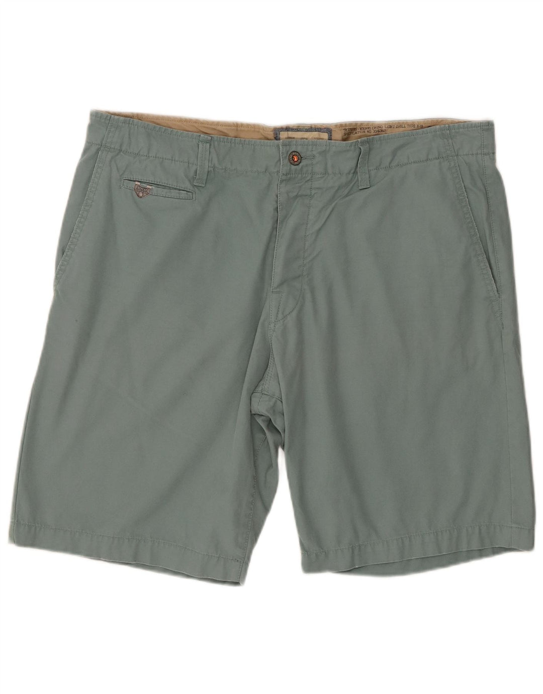 Replay Short Chino Regular Homme W36 Large Vert