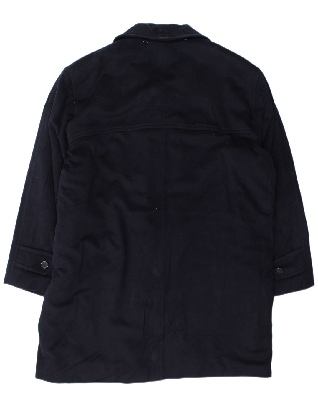 vintage Homme Duffle Coat UK 44 2XL Bleu Marine